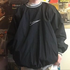 Vintage Nike Pull Over (gray tag, black and white)